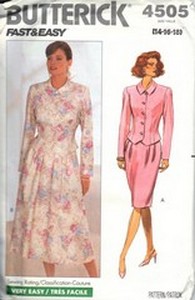 Butterick 4505 Top and Skirt Pattern Large UNCUT