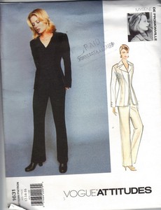 Vogue 1631Myrene de Promonville Pantsuit Pattern 12-14-16 Uncut
