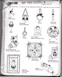 McCalls Country Angel Christmas Craft Pattern Uncut