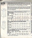 Simplicity 9172 W2 Full Style Dress Pattern UNCUT