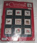 Christmas Traditions Cross Stitch Ornament Kit