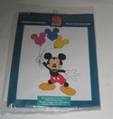 Mickey with Balloons Cross Stitch Kit