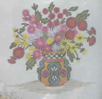 Vintage Paragon Crewel Kit Persian Vase SEALED