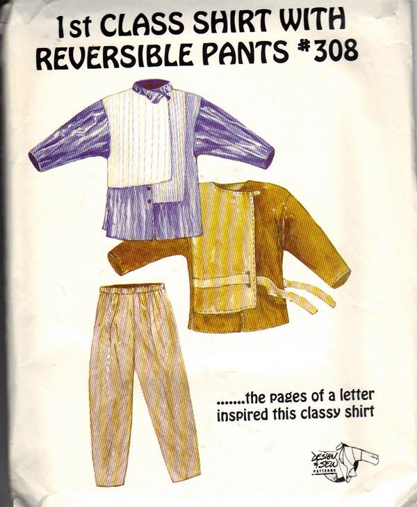 Ericson Design Sew 308 Pattern Top Pants UNCUT - Click Image to Close