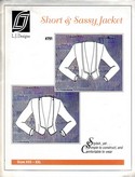 L J Designs Short Sassy Jacket 791 Pattern Uncut