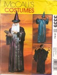 McCalls 3339 Wizard Costume Sewing Pattern