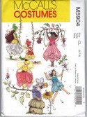 McCalls 5904 CL Children's Fairy Costume Pattern UNCUT