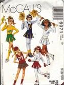 McCalls 6073 Size 10 Cheerleader Pattern UNCUT