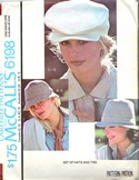 McCalls 6198 Vintage Hat Pattern UNCUT