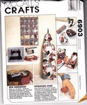 McCalls 6903 Sew Organized Craft Accessories Pattern Uncut