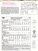 McCalls 7397 Vintage Shirtwaist Dress Pattern UNCUT