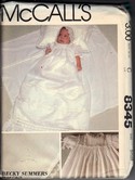 McCall's 8345 Christening Outfit Pattern UNCUT