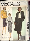 McCall's 9288 Jones New York Suit Pattern UNCUT