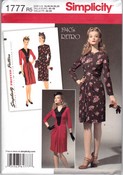 Simplicity 1777 Retro 1940's Dress Pattern R5 UNCUT