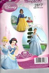 Simplicity 2817 Disney Princess Costume UNCUT