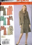 Simplicity 4014 Size AA Jacket Dress Pattern UNCUT