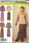 Simplicity 4886 Size BB Easy to Sew Separates Pattern UNCUT