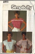 Simplicity 6911 Easy Sew Top Pattern