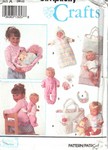 Simplicity 8105 Baby Doll Layette Pattern UNCUT