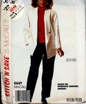 stitch 'n save 3219 Size B Easy Jacket Pants Pattern UNCUT