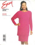 stitch 'n save 8595 Size A Tunic and Skirt Pattern UNCUT