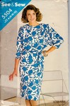 Butterick See & Sew 5504 Sheath Dress Pattern UNCUT