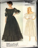 Vogue 1049 Belleville Sassoon Evening Dress Pattern UNCUT