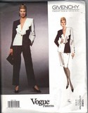 Vogue 1082 Givenchy Geometric Suit Pattern 12-14-16 UNCUT