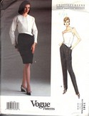 Vogue 1141 Geoffrey Beene Jacket Dress Jumpsuit Pattern