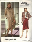 Vogue 1281 Blassport Suit Sewing Pattern