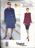 Vogue 1659 Bill Blass Coat Tunic Skirt Pattern UNCUT 14-16-18