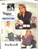 Vogue 2069 Klein Career Vintage Blouse Pattern UNCUT