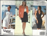Vogue 2665 Perry Ellis 18-20-22 Wardrobe Pattern UNCUT
