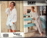 Vogue 2703 DKNY Jacket Shirt Shorts Pants Pattern UNCUT 18-20-22