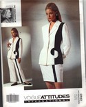 Vogue 2840 Myrene de Promonville Suit Pattern UNCUT 8-10-12
