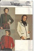 Vogue 9382 Austrian Boiled Wool Jacket Pattern
