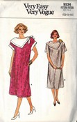 Vogue 9534 Maternity Dress Sewing Pattern UNCUT Size 12-14-16